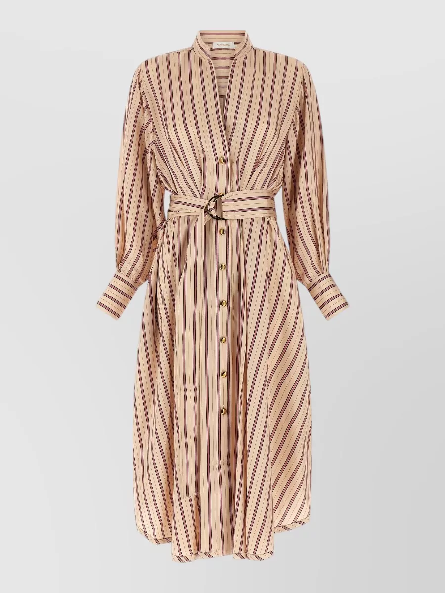 Zimmermann vaillant chemisier midi dress