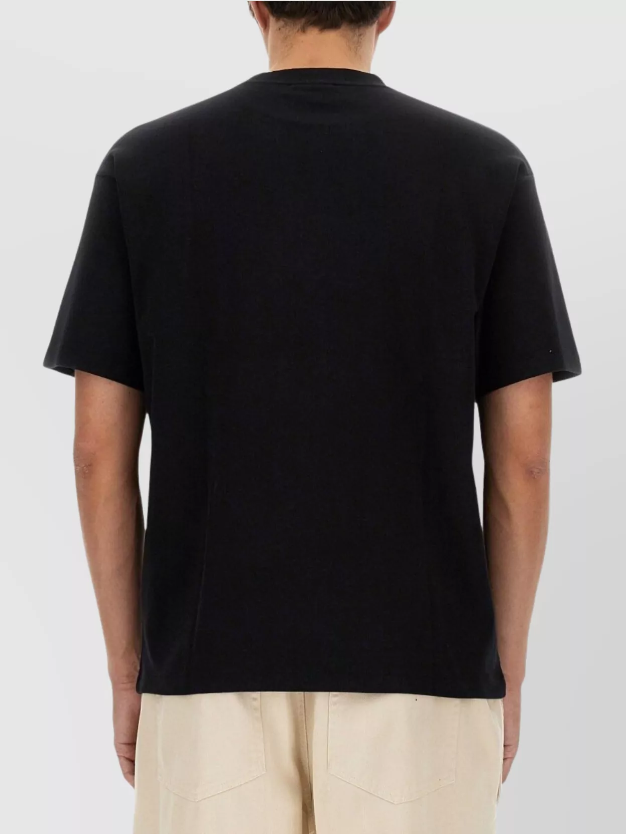 Drôle De Monsieur "Regular Fit" Crew Neck T-Shirt With Short Sleeves