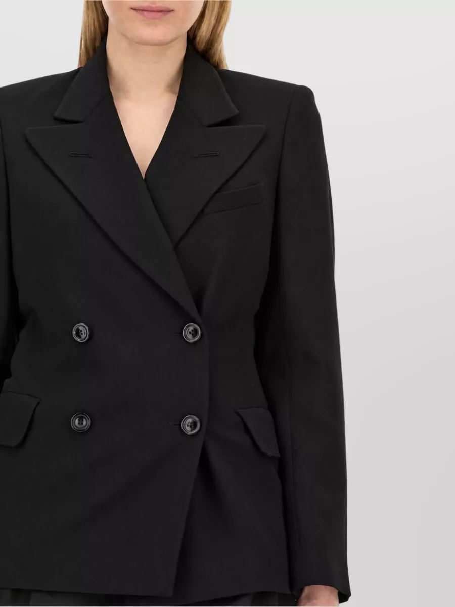 Maison Margiela Wool Double-Breasted Blazer