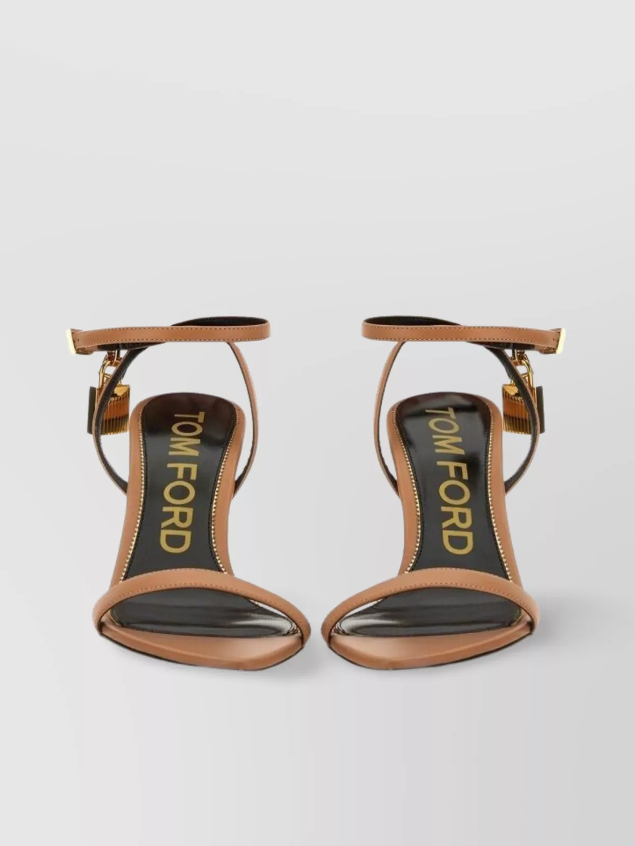 Tom Ford Sandal Padlock Gold Hardware