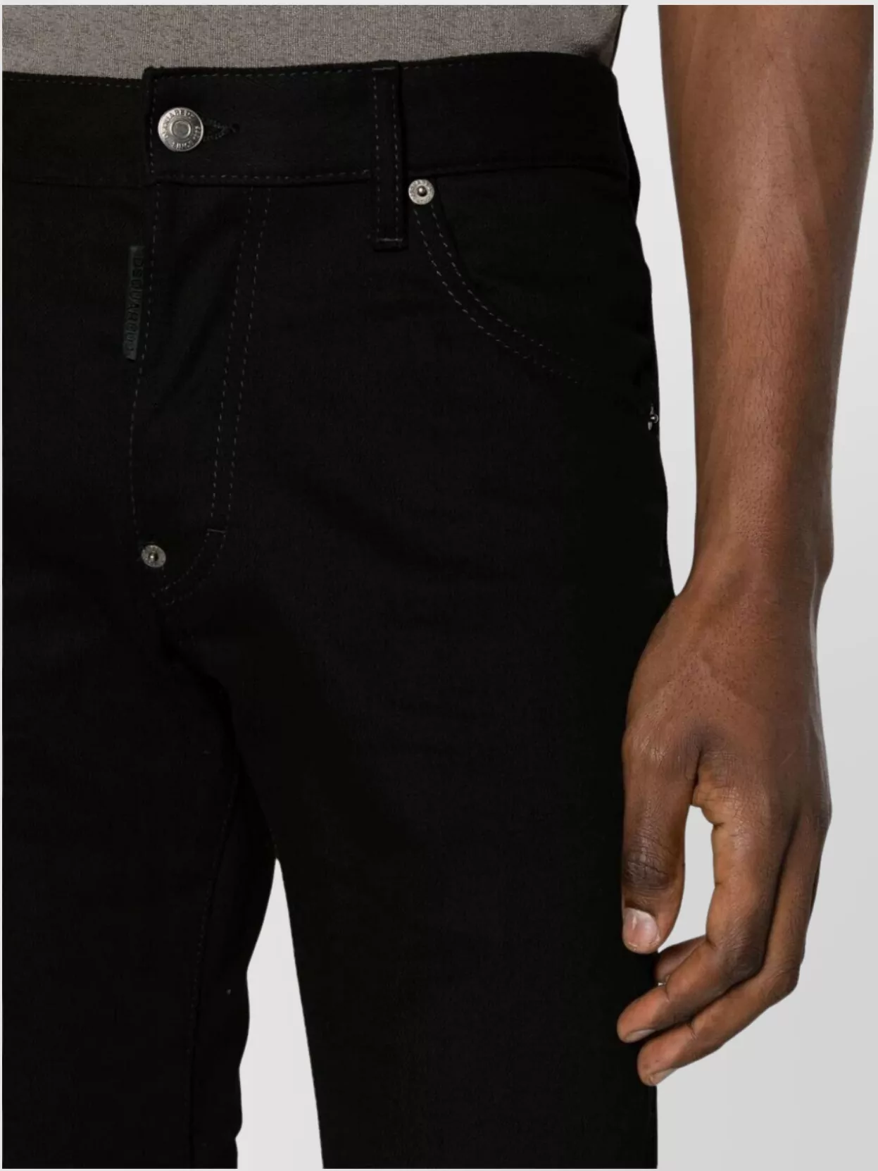 Dsquared2 Five-Pocket Trousers Featuring Belt Loops