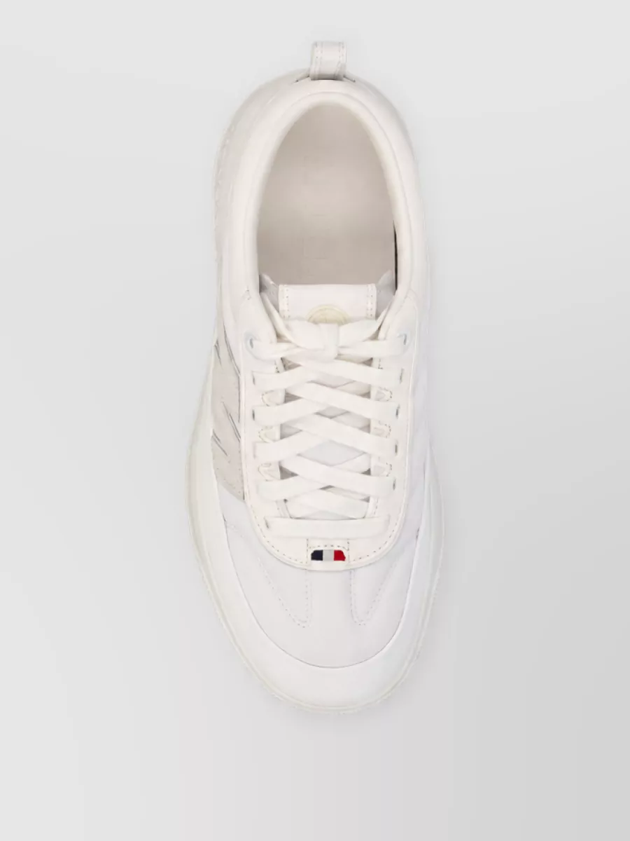 Moncler Leather Low-Top Sneakers