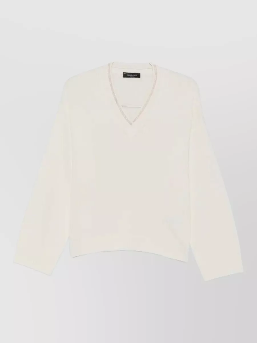 Fabiana Filippi Cashmere silk wool sweatshirt