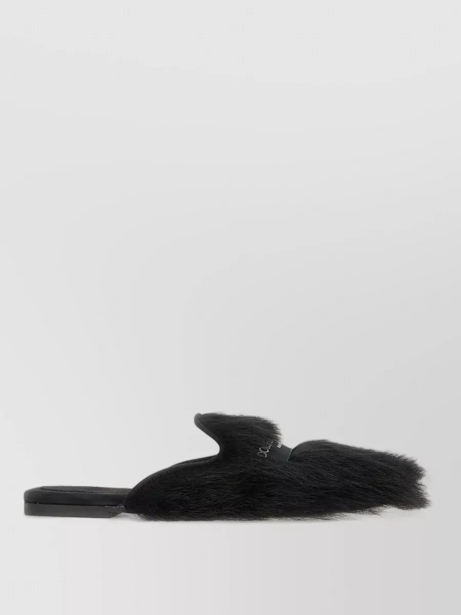 Dolce&Gabbana Fur Slippers
