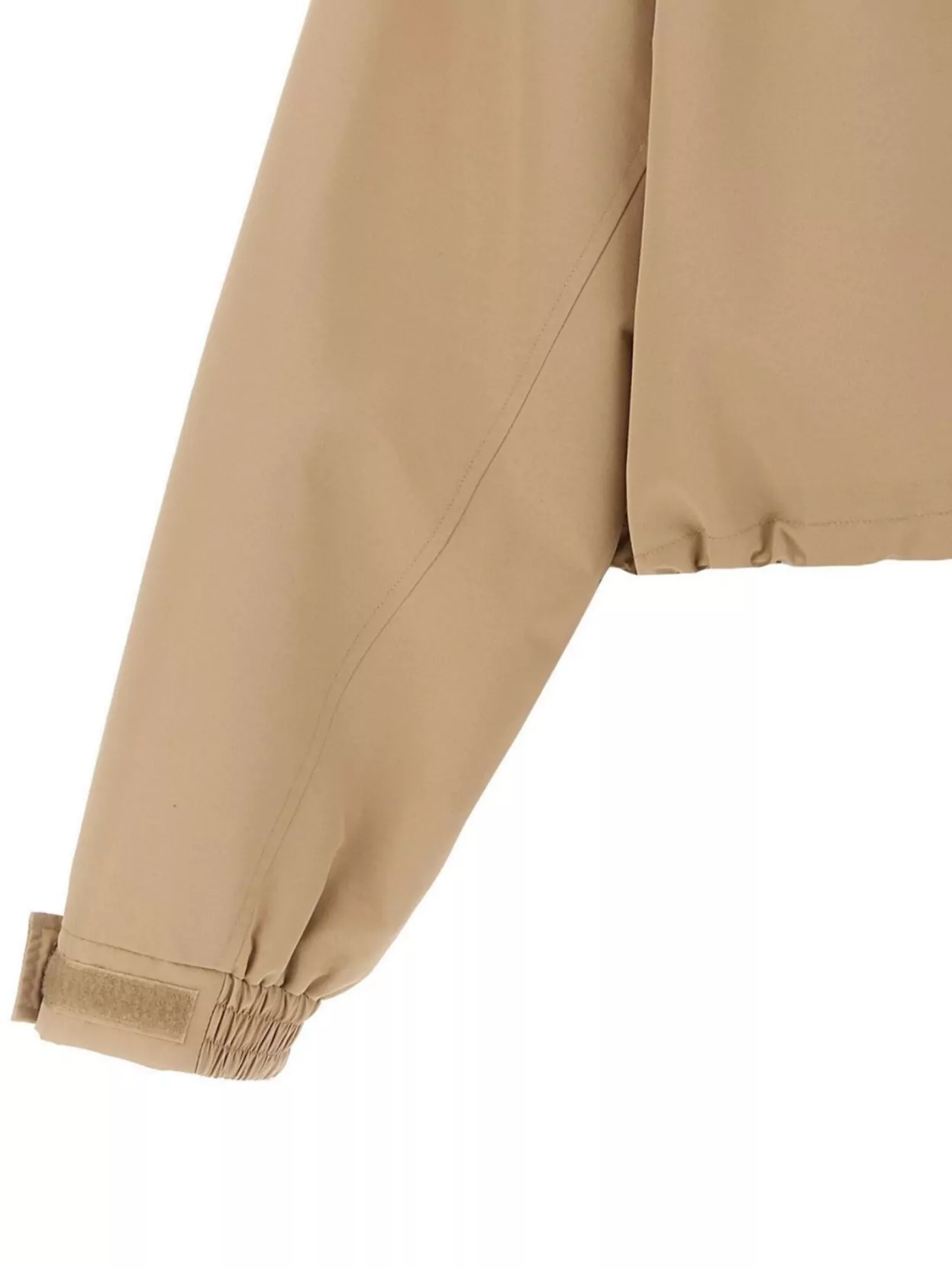 Moschino Cropped Jacket Hooded Design Elasticated Cuffs