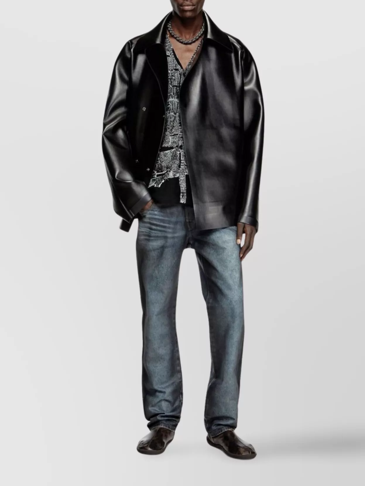 Diesel Peak Lapel Blazer Side Pockets