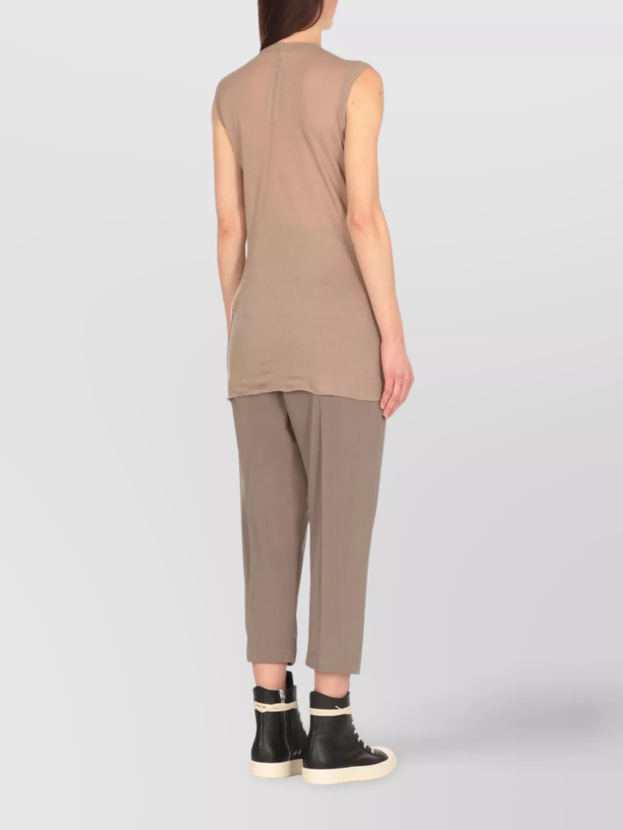 Rick Owens Lightweight Sleeveless V-Neck Top