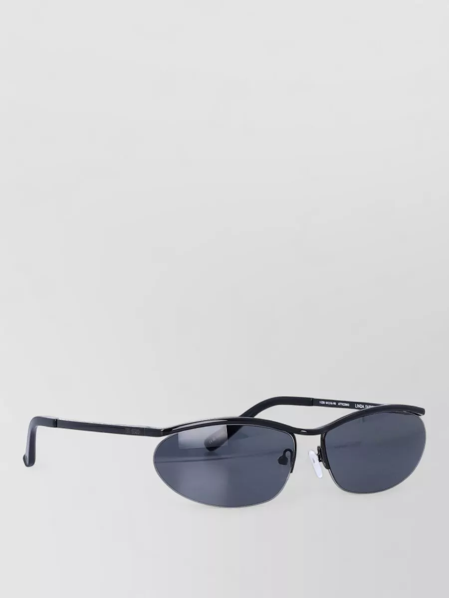 The Attico Oval Sunglasses