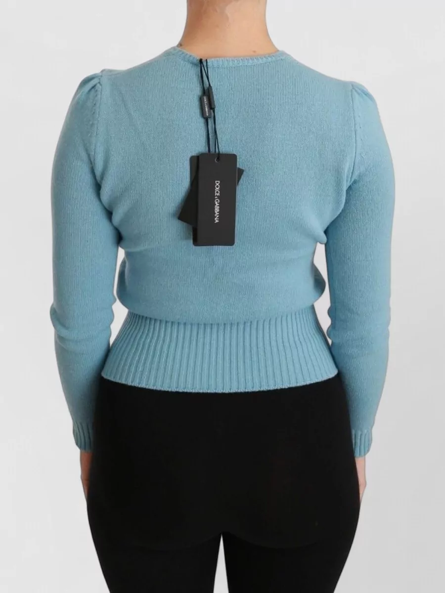 Dolce&Gabbana Wool Slim-Fit Pullover Sweater