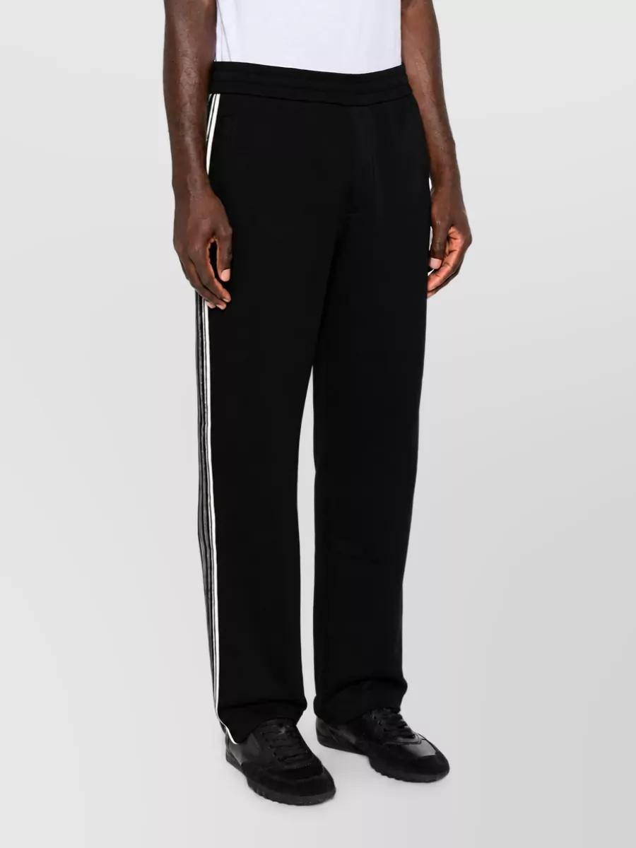 Emporio Armani Cotton Straight-Leg Sweatpants