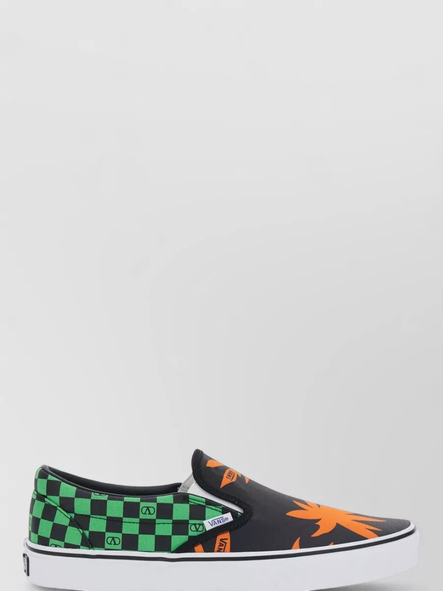 Valentino Garavani Printed Canvas Slip-On Loafers