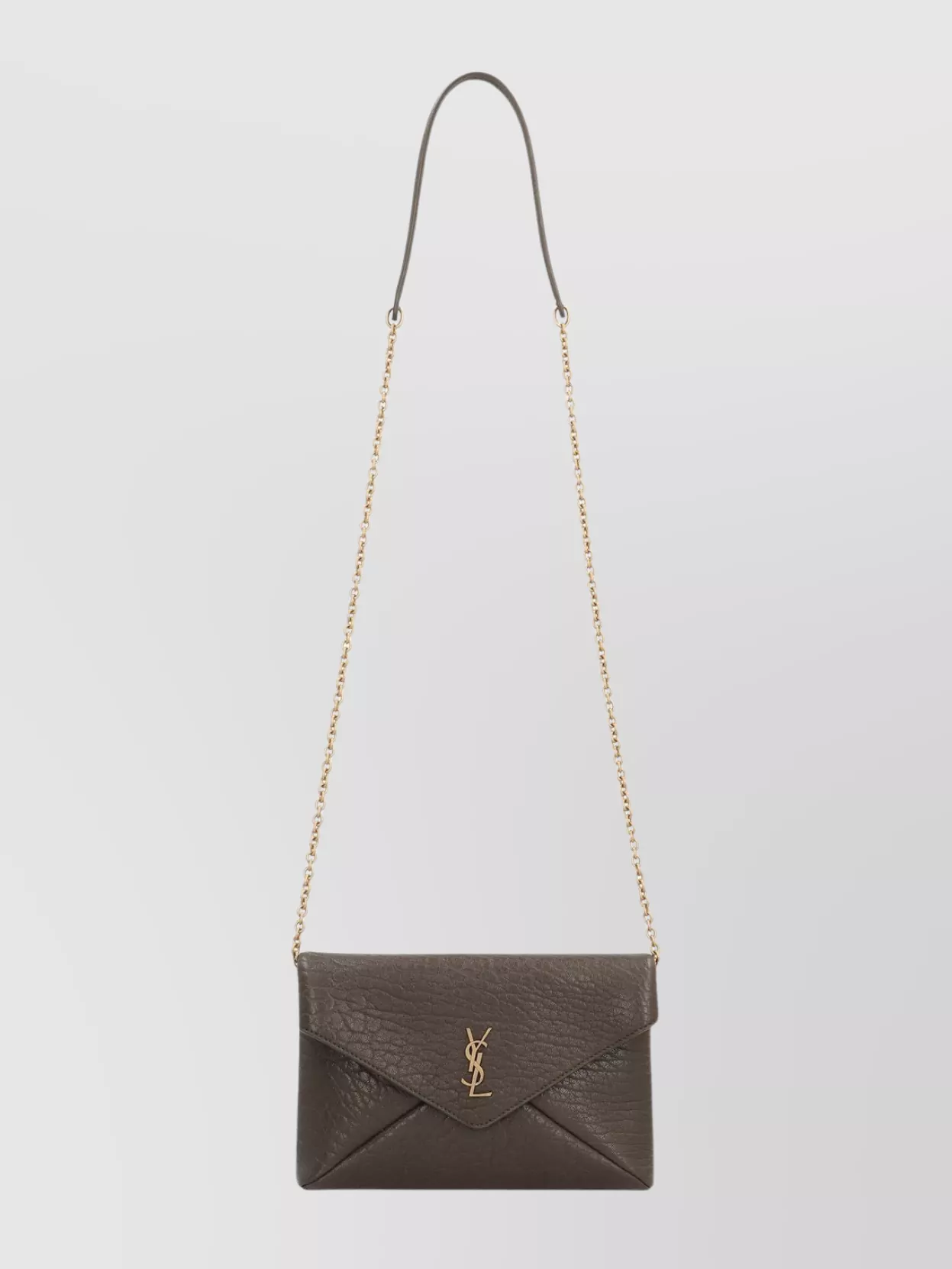 Saint Laurent Leather Shoulder Bag Chain Strap