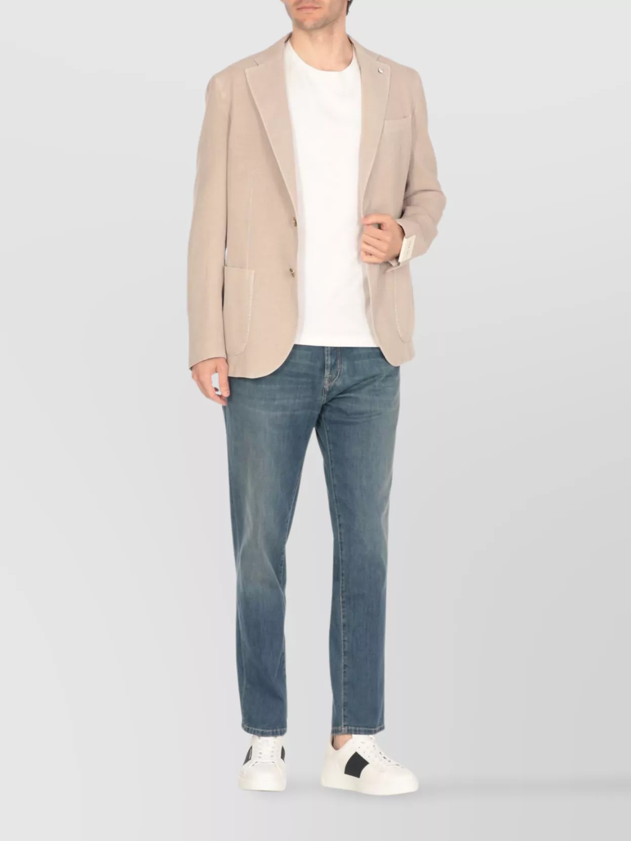 Jacob Cohen Straight Cotton Denim Trousers