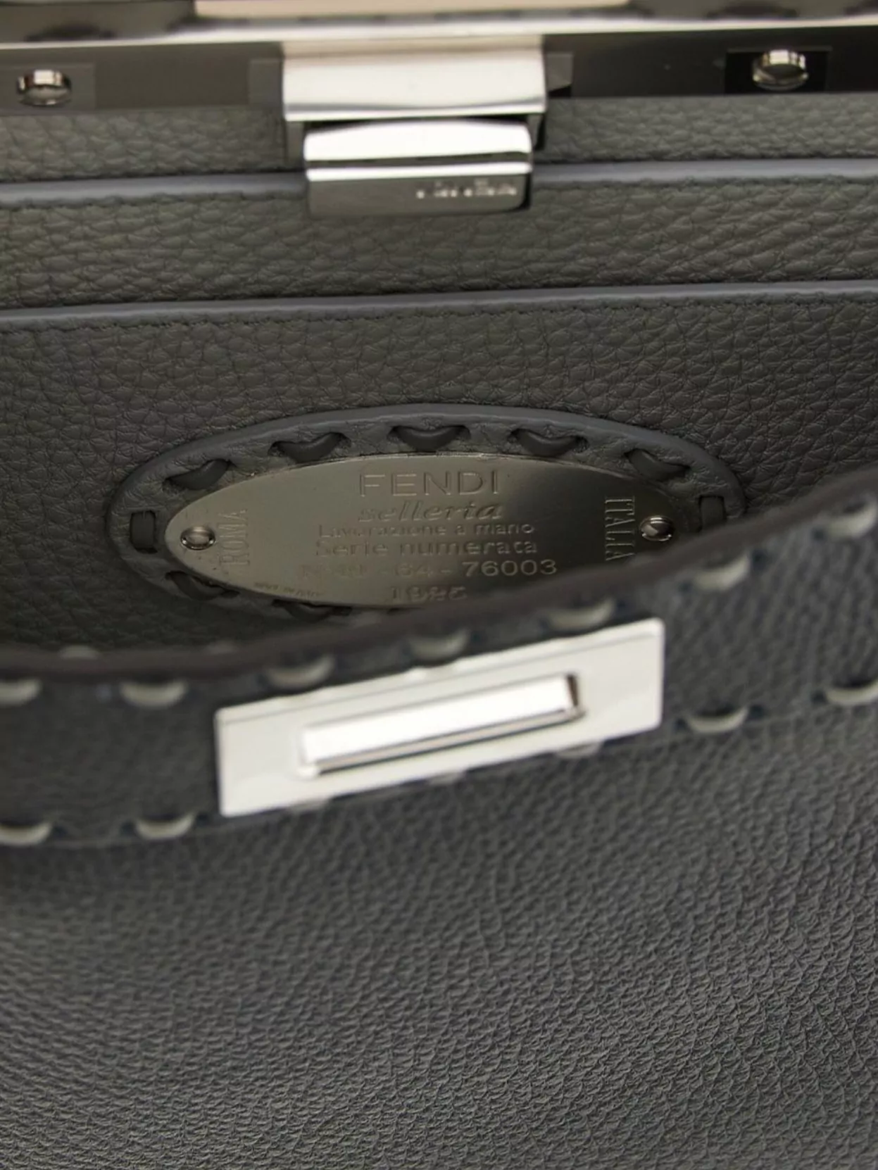 Fendi Small Structured Handbag Adjustable Strap