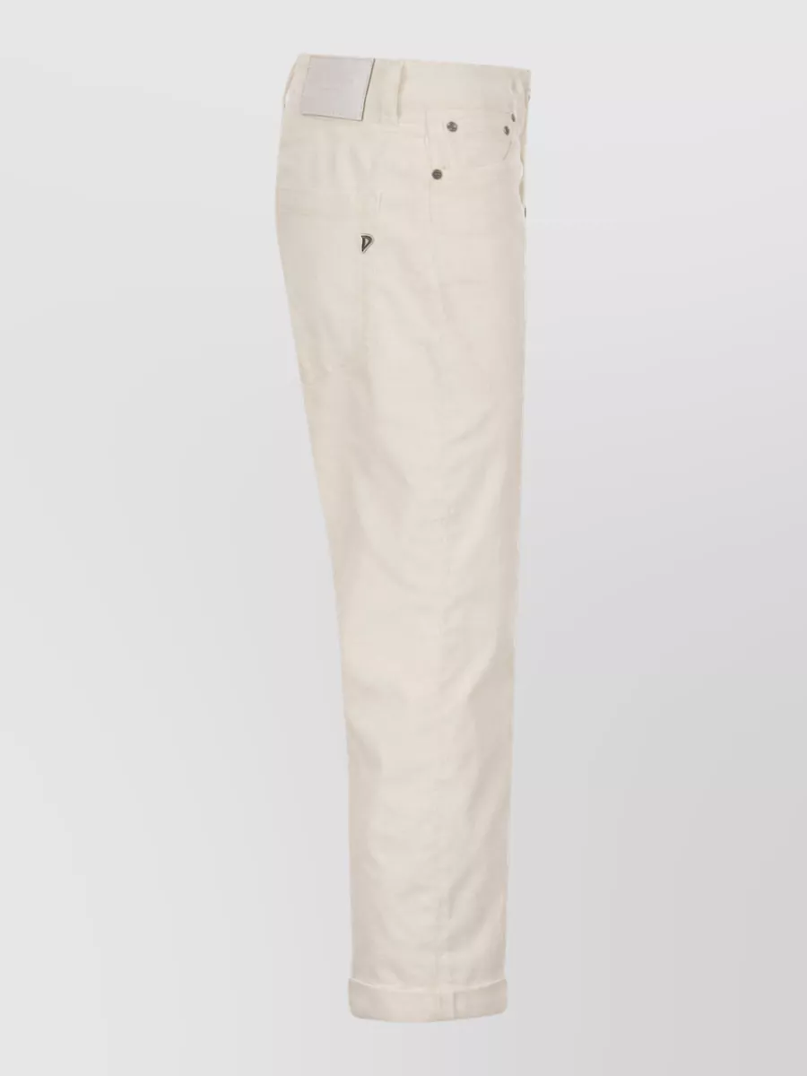 Dondup Striped Velvet Trousers