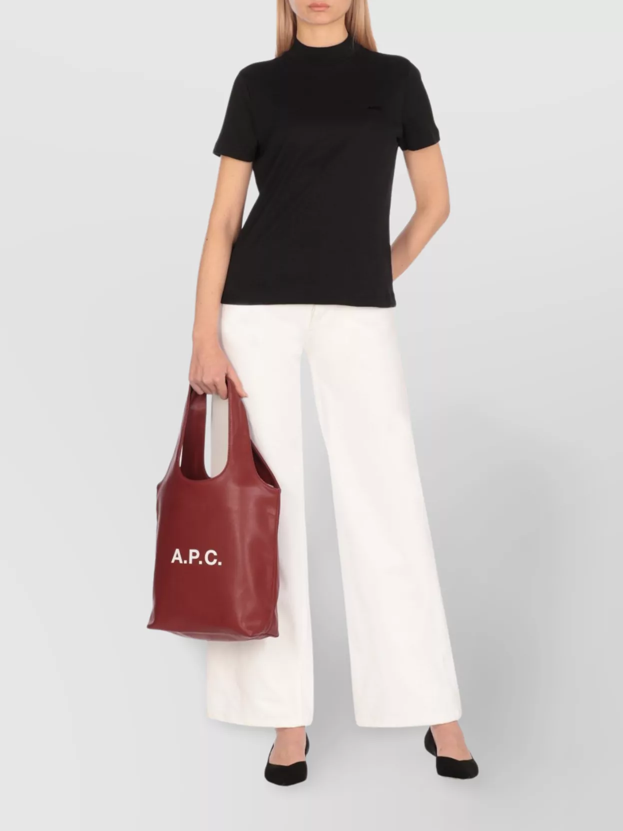 Apc A.p.c. T-shirts And Polos In Black