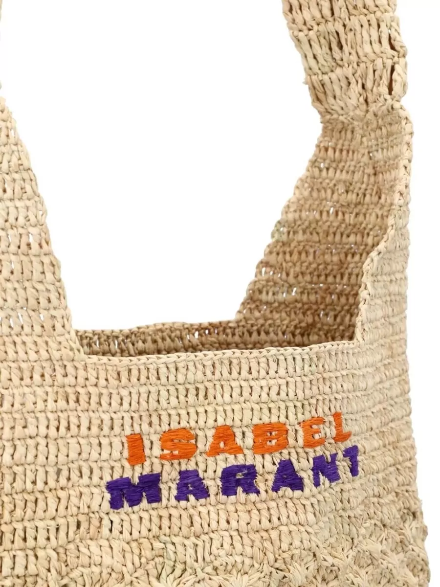Isabel Marant Small Raffia Shoulder Bag