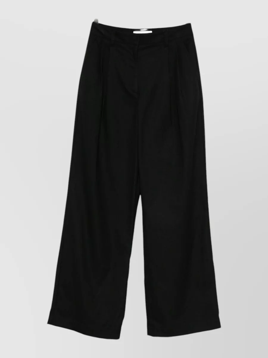 Dunst pleated wide-leg trousers