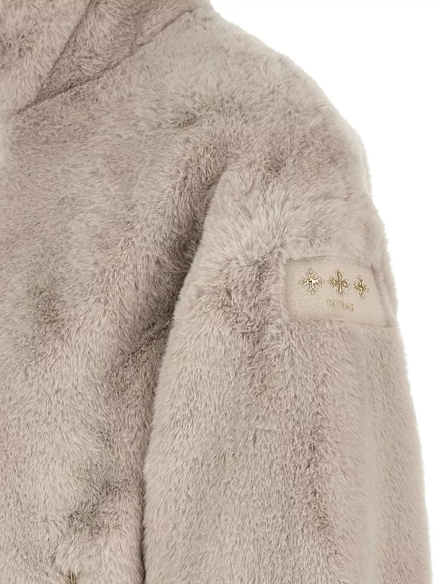 Tatras Faux Fur High Neck Coat