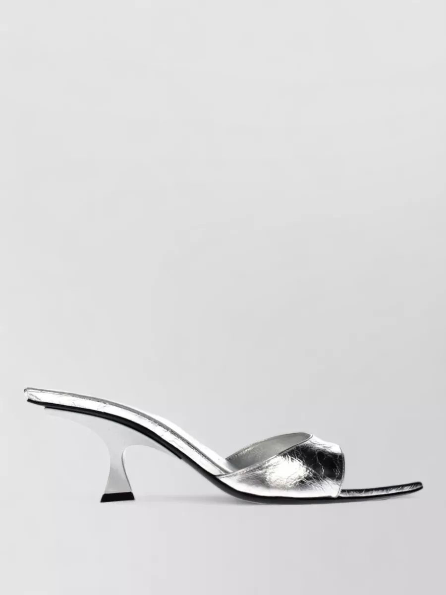 The Attico Leather Flat Mules