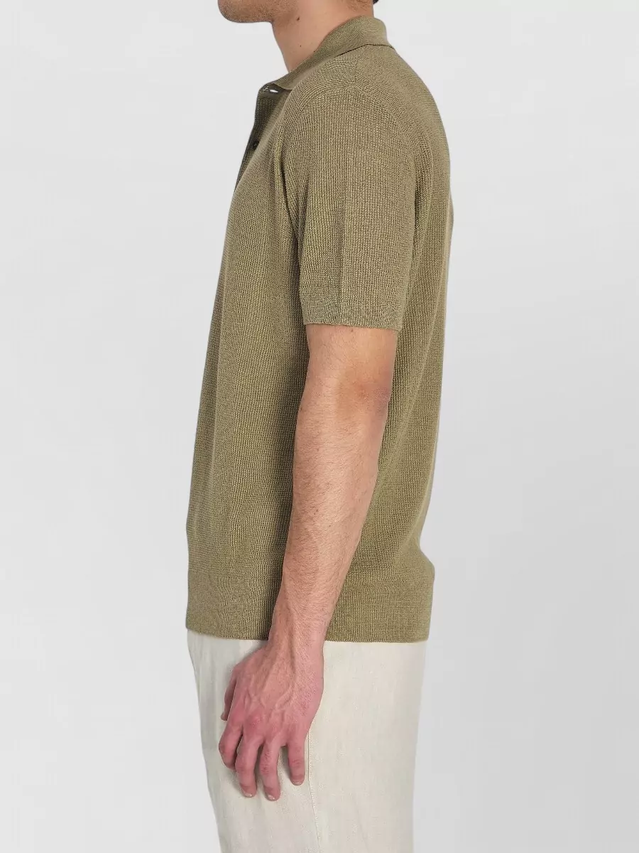 Barena Linen Polo Shirt