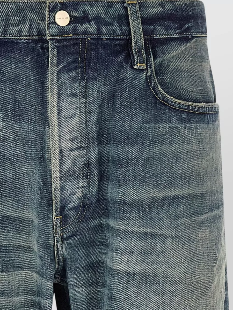Fear Of God Denim Straight-Leg Jeans