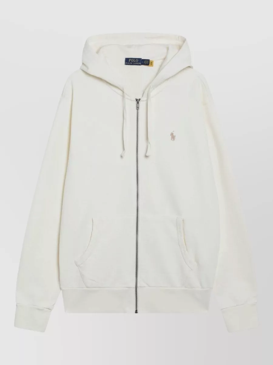 Polo Ralph Lauren cotton hooded zip-up sweatshirt