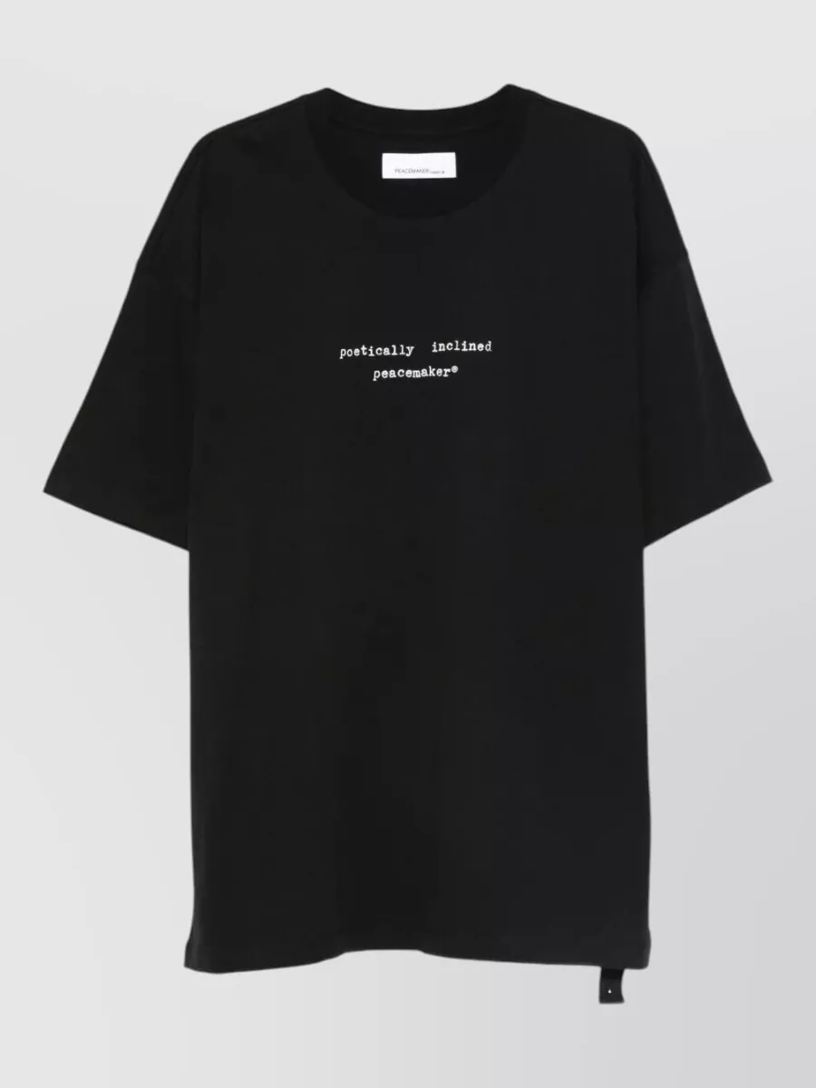 Oamc cotton printed loose fit t-shirt