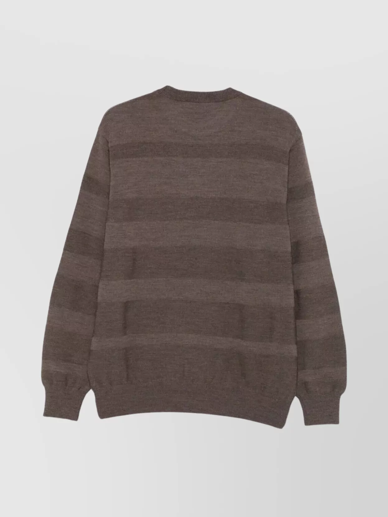 Paul & Shark Striped Wool Sweater Clothing In Gray