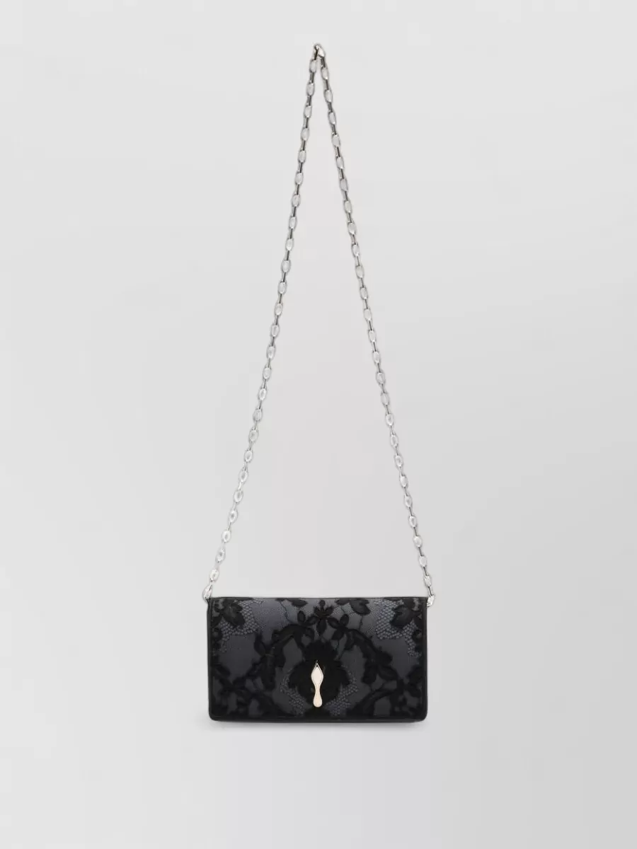 Christian Louboutin Bettina Satin Clutch Bag