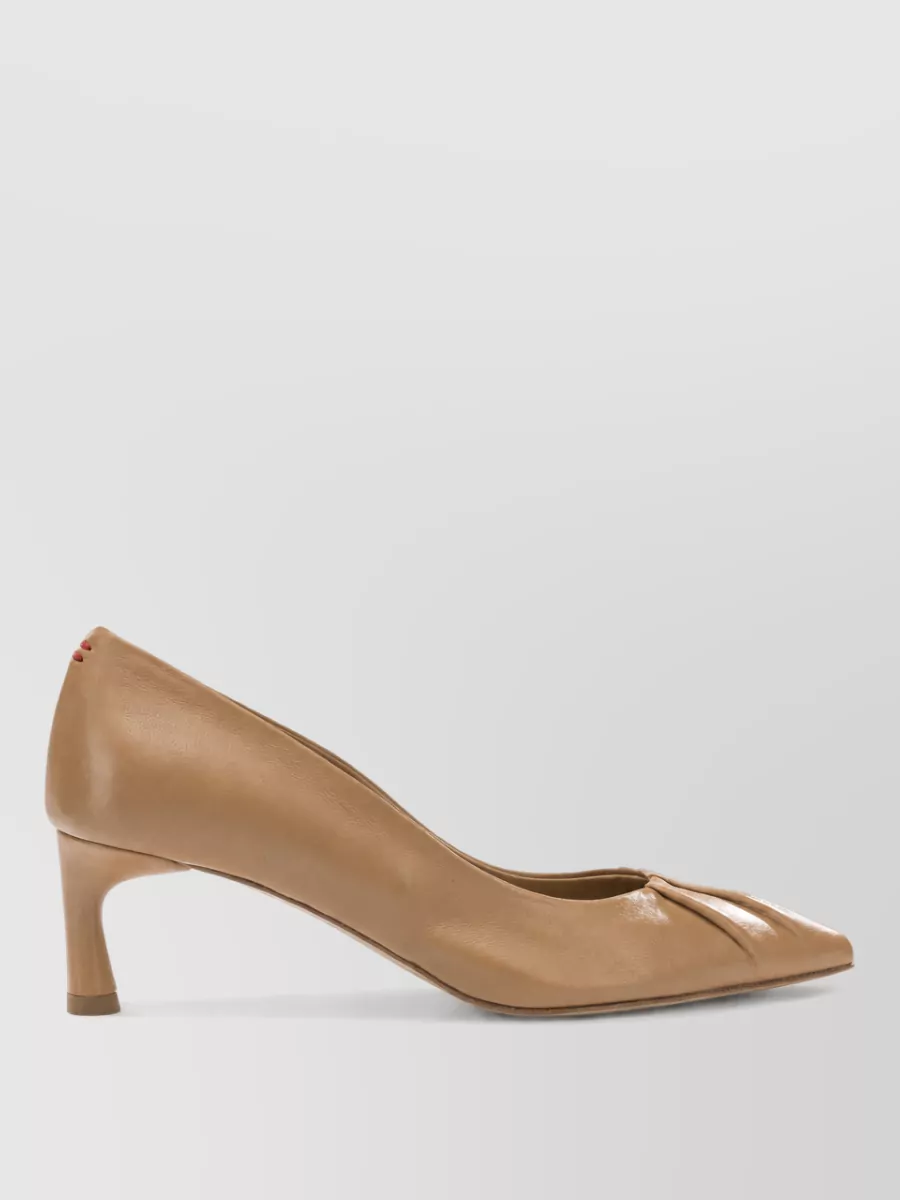 Halmanera Leather Heeled Pumps
