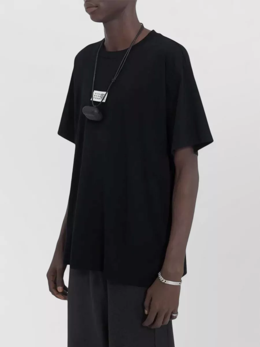 Mm6 Maison Margiela Crewneck T Shirt Relaxed Fit Graphic