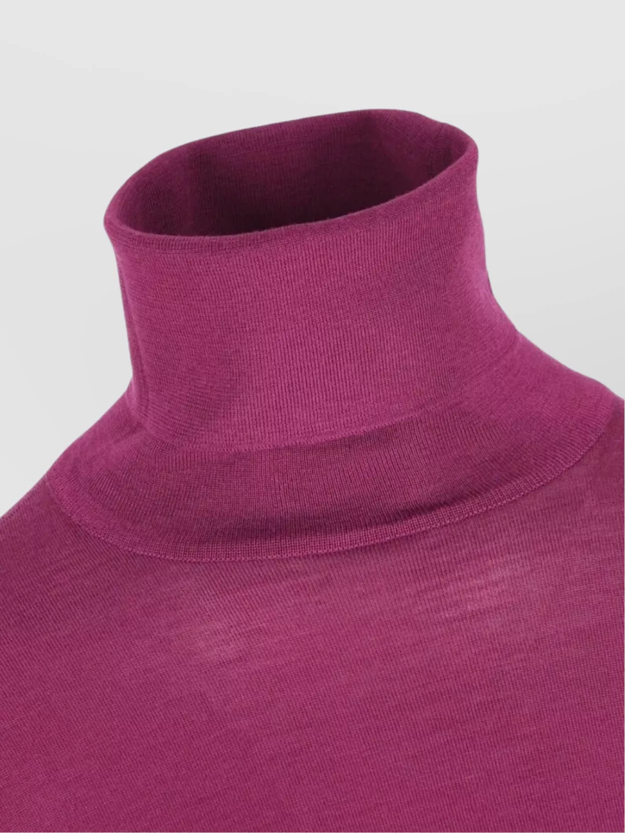 Saint Laurent Cozy Turtleneck Wool Knit Sweater