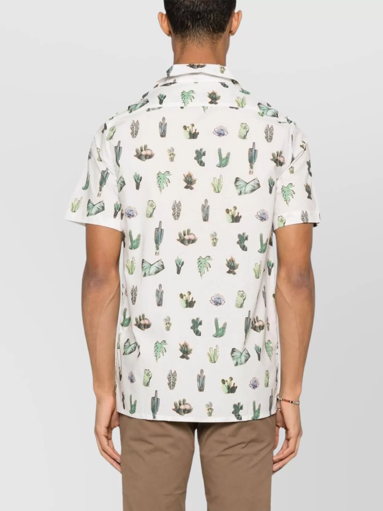 Paul Smith Cactus Print Cotton Shirt