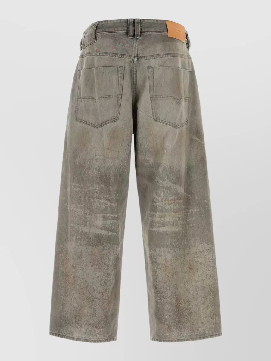 Diesel Denim Wide-Leg Trousers