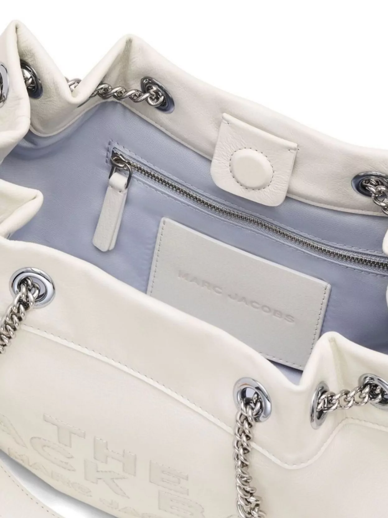 Marc Jacobs Leather Chain-Link Shoulder Bag