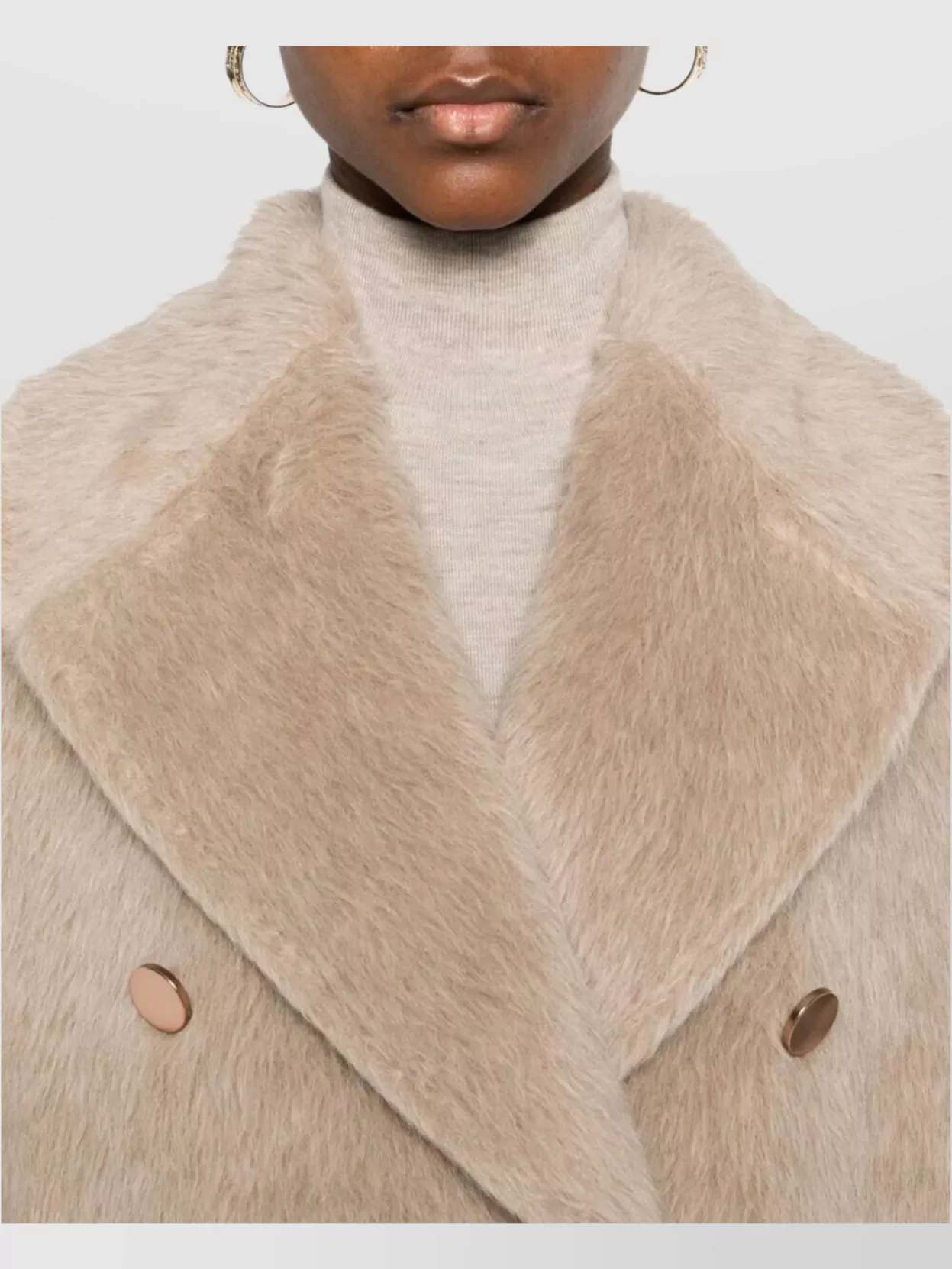 Tagliatore Lillian Double-Breasted Coat Notched Lapels