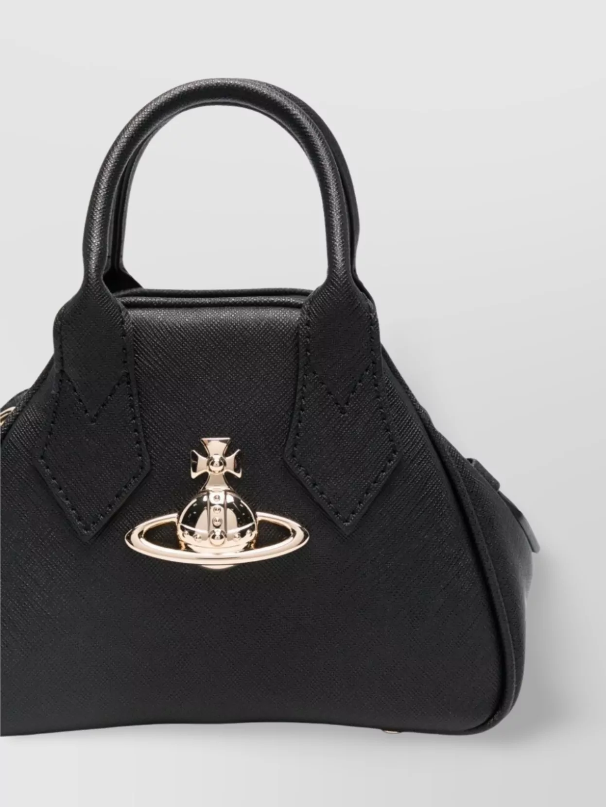 Vivienne Westwood Mini Yasmine Textured Handbag