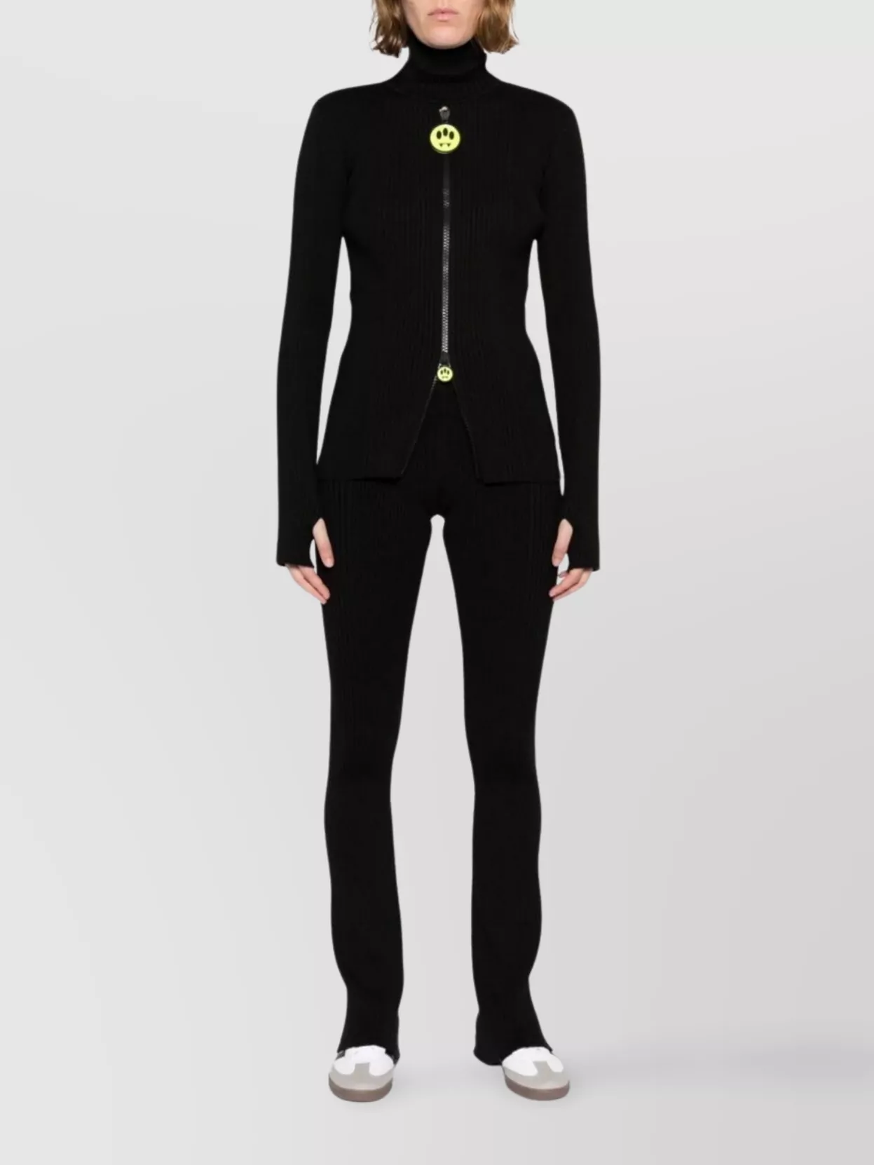 Barrow Flared Trousers Featuring Elastic Waistband