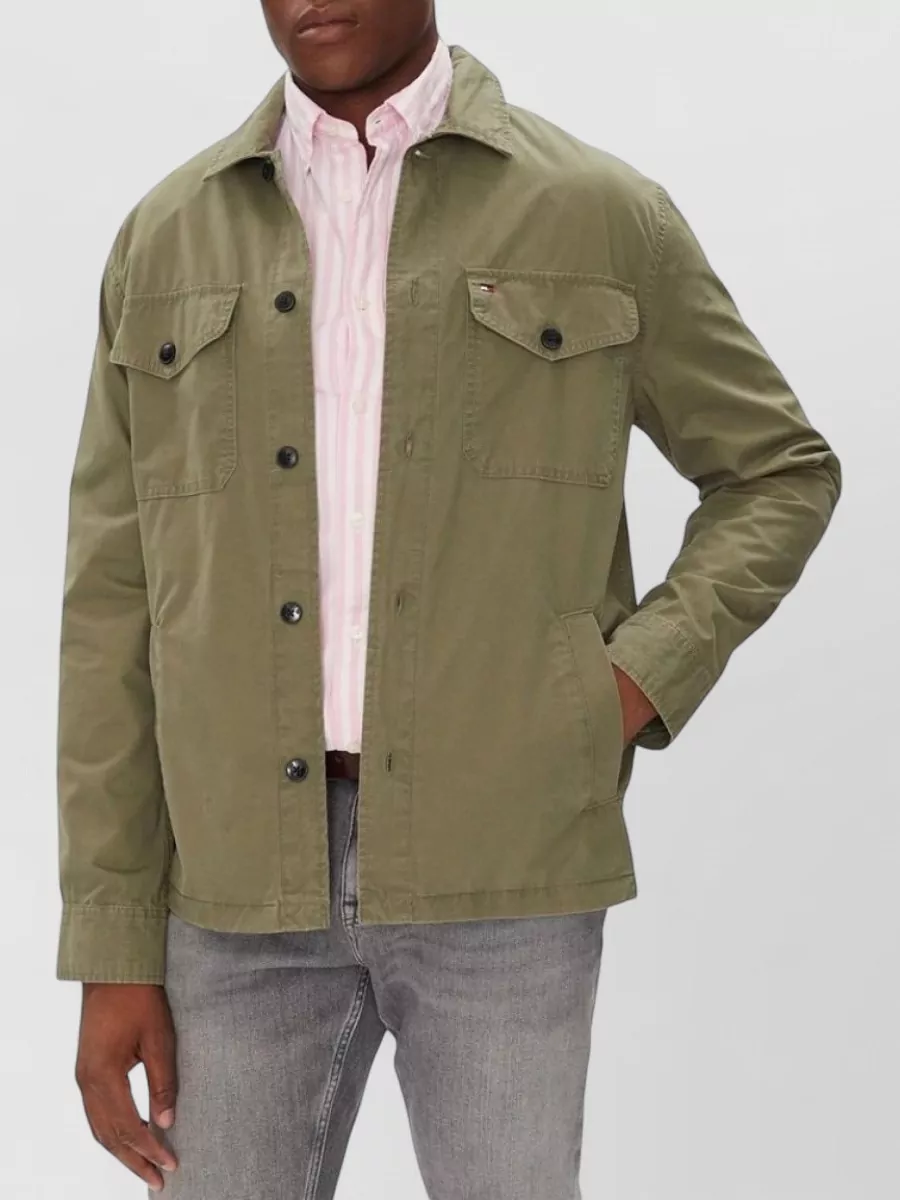 Tommy Hilfiger recycled cotton coat