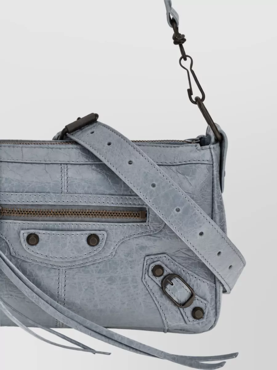 Balenciaga Na Lamb Leather Clutch Bag