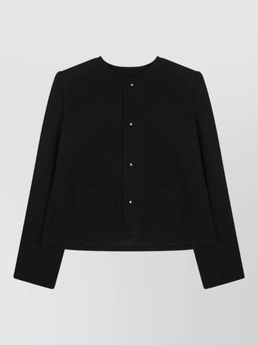 Celine viscose single-breasted coat