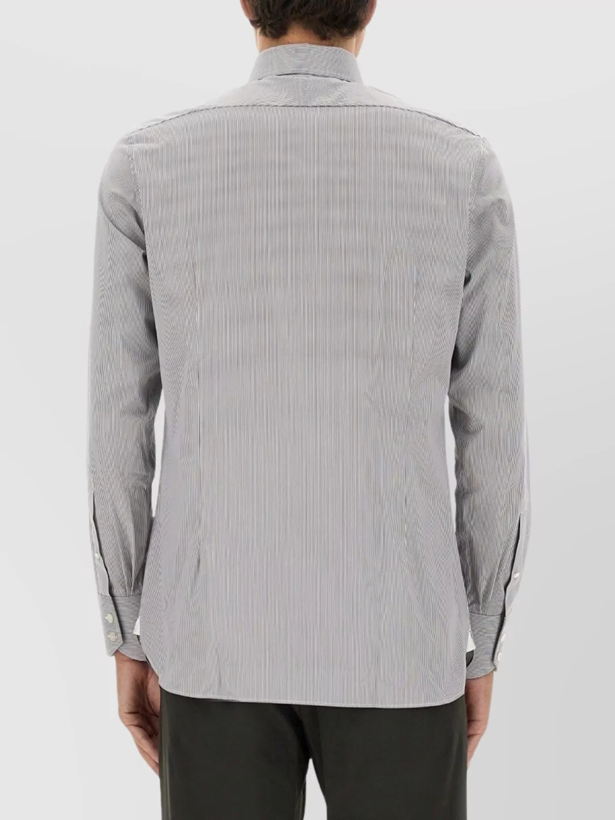 Tom Ford Shirt Striped Pattern Collar Button-Down