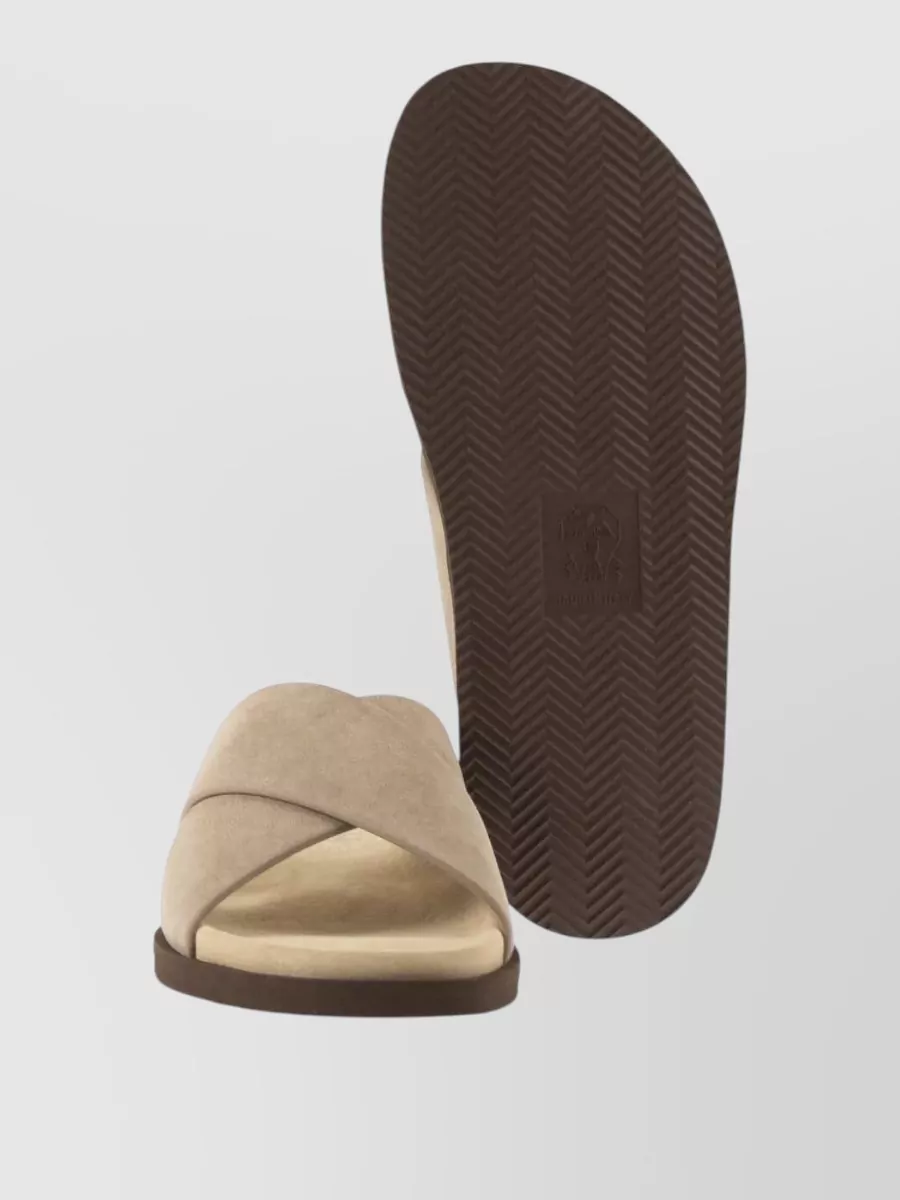 Brunello Cucinelli Leather Sandals