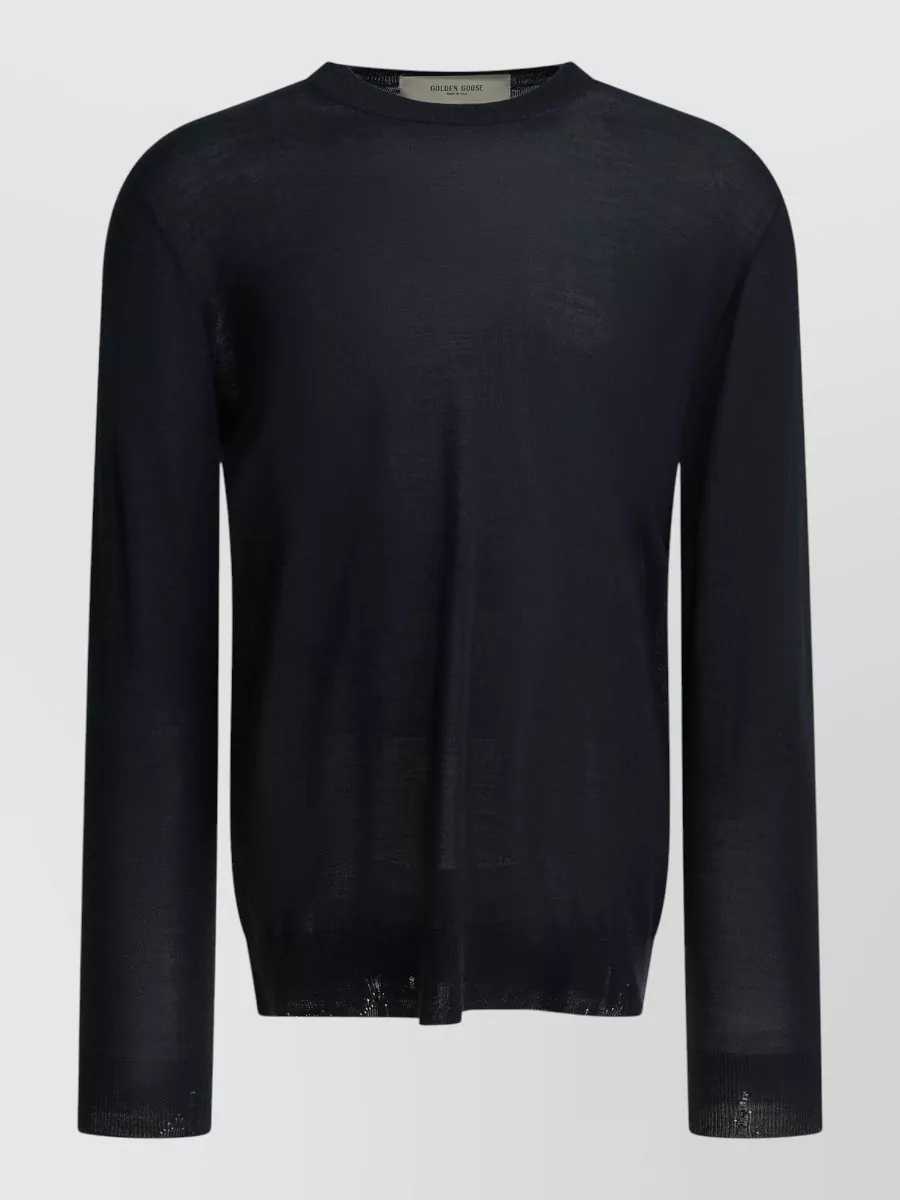 Golden Goose virgin wool ribbed-trim regular-fit sweater