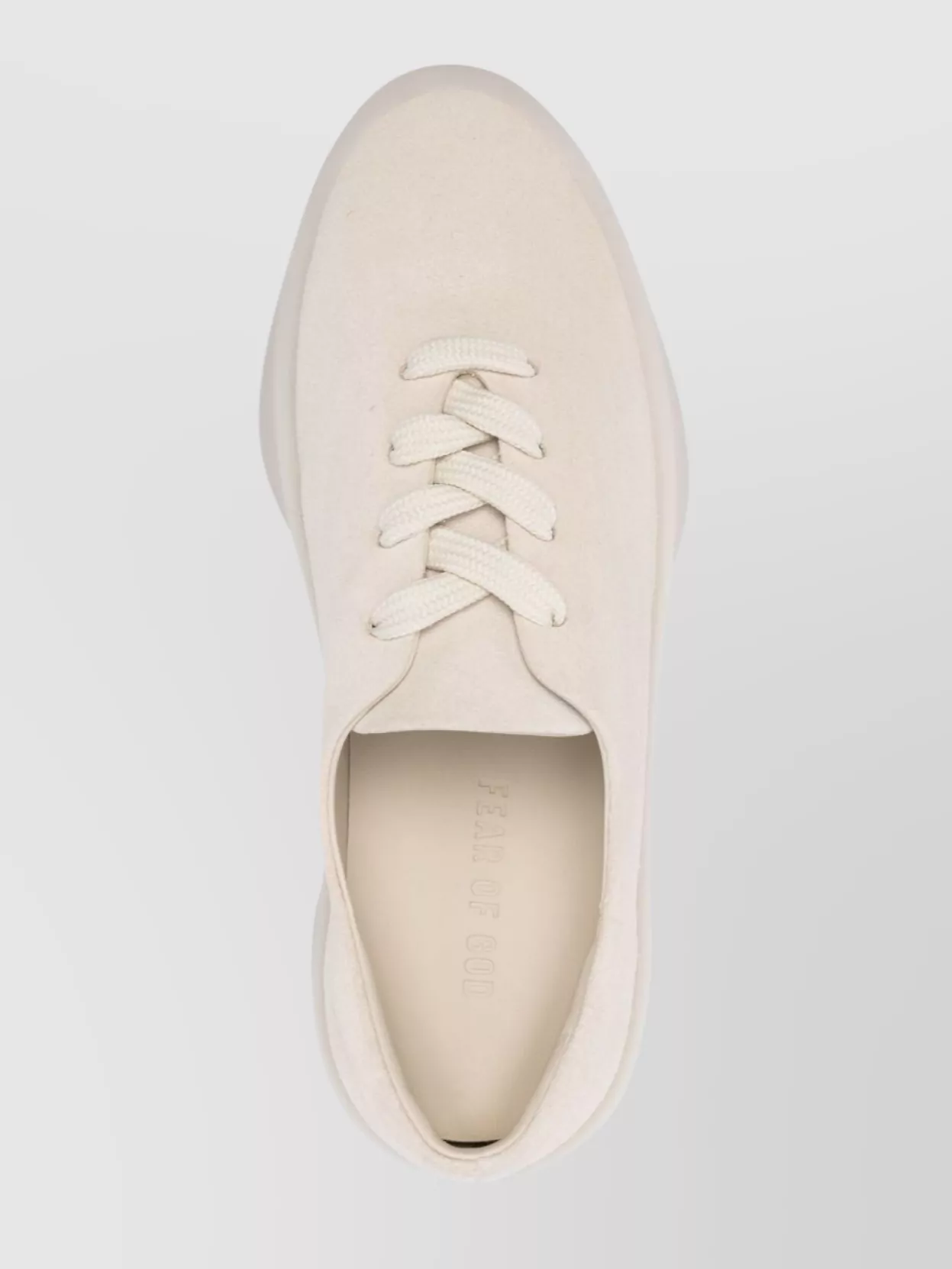 Fear Of God Almond Toe Flat Rubber Sole Sneakers