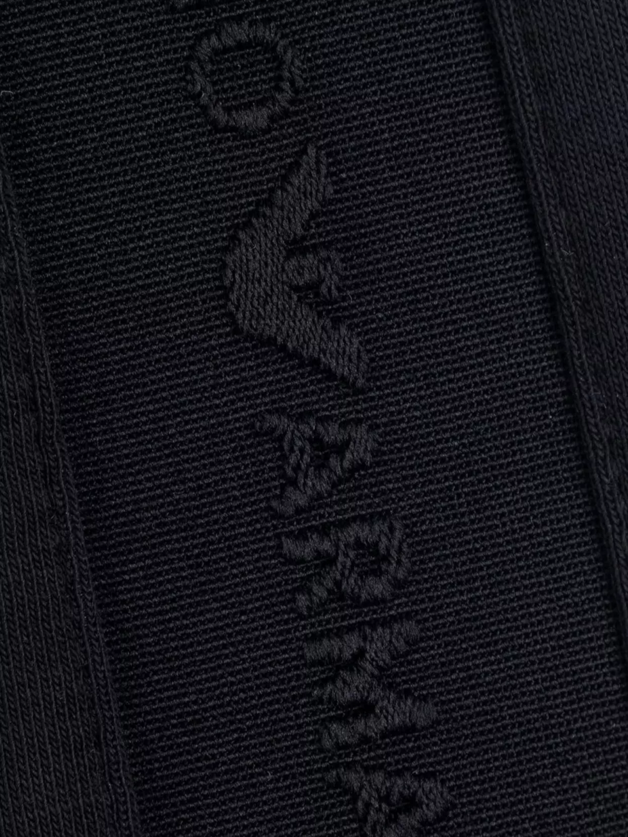 Emporio Armani High Collar Cuffs And Hem