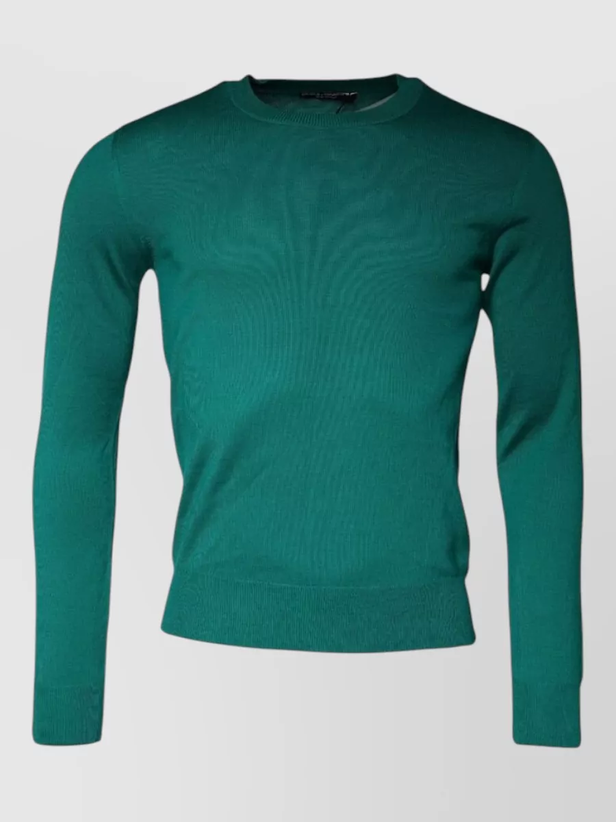 Dolce&Gabbana wool slim-fit crew-neck jumper