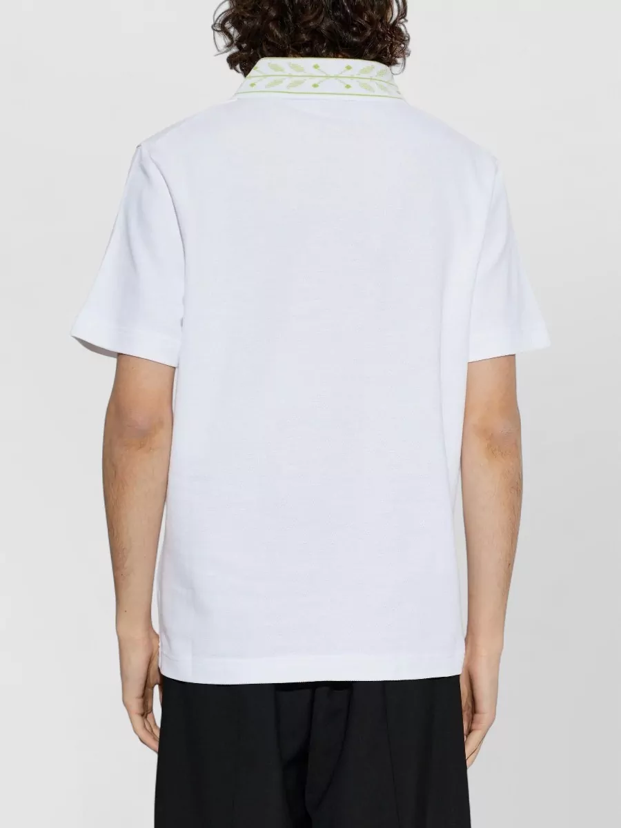 Casablanca Piqué Polo Shirt