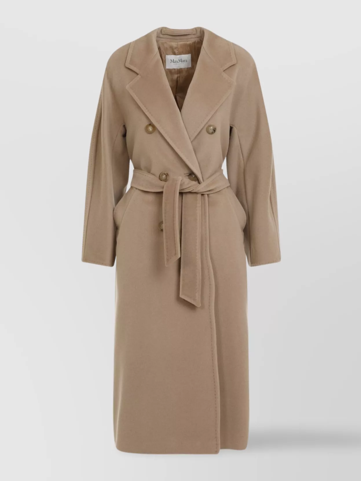 Max Mara Double-Breasted Wool And Cashmere Coat